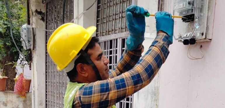 Smart meter installation