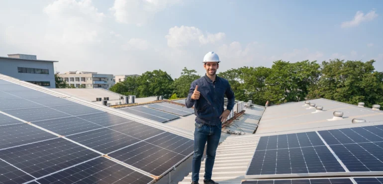 ROI of Commercial Rooftop Solar